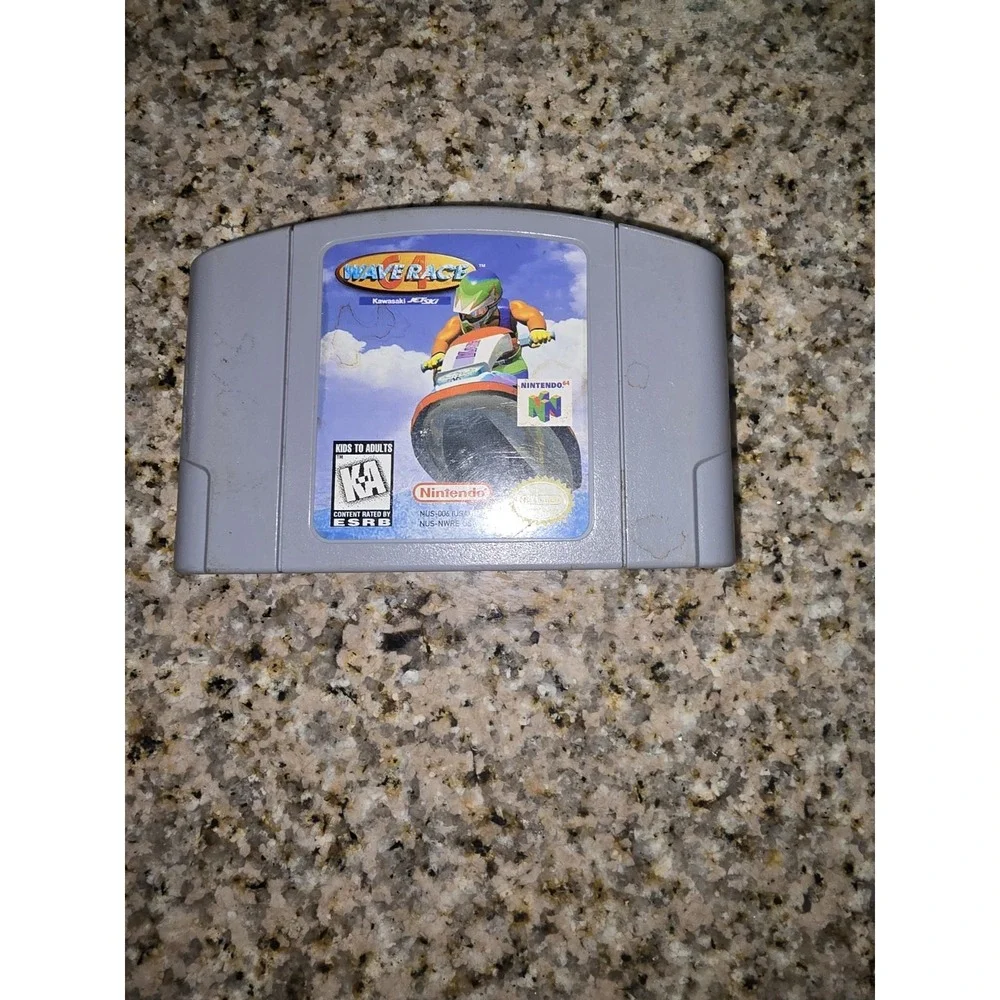 Wave Race 64 (Nintendo 64, 1996) N64 - Game Cartridge - TESTED/WORKS
